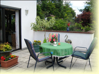 Unsere Terrasse