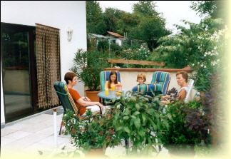 Unsere Terrasse